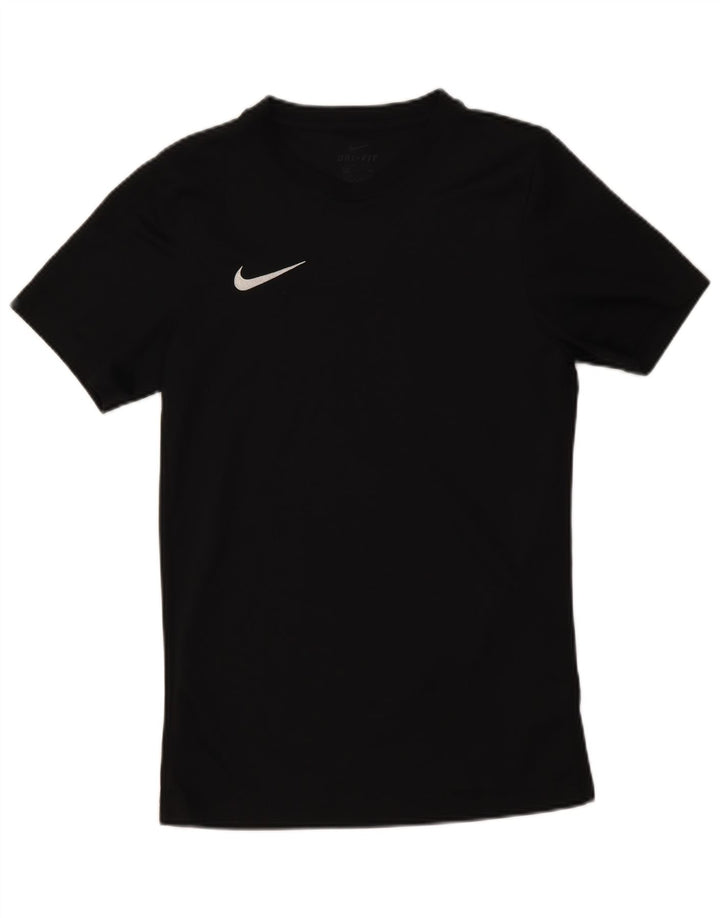 Nike - Camiseta Dri Fit para hombre, talla pequeña, poliéster negro