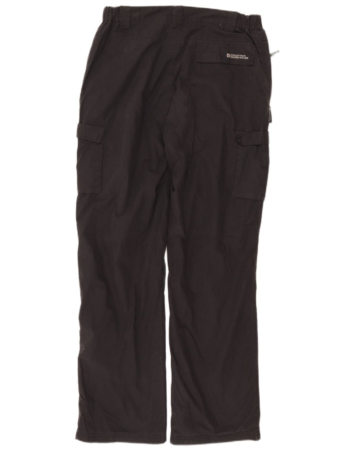 Pantalones cargo rectos para hombre de Mountain Warehouse W36 L32 Poliéster gris