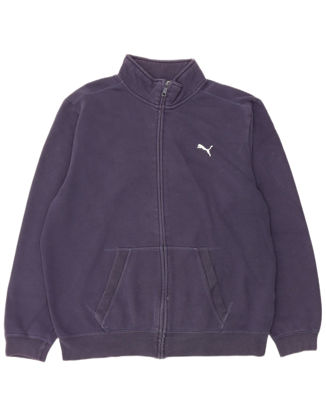 Puma Hombre Chándal Top Chaqueta XL Azul Marino Algodón