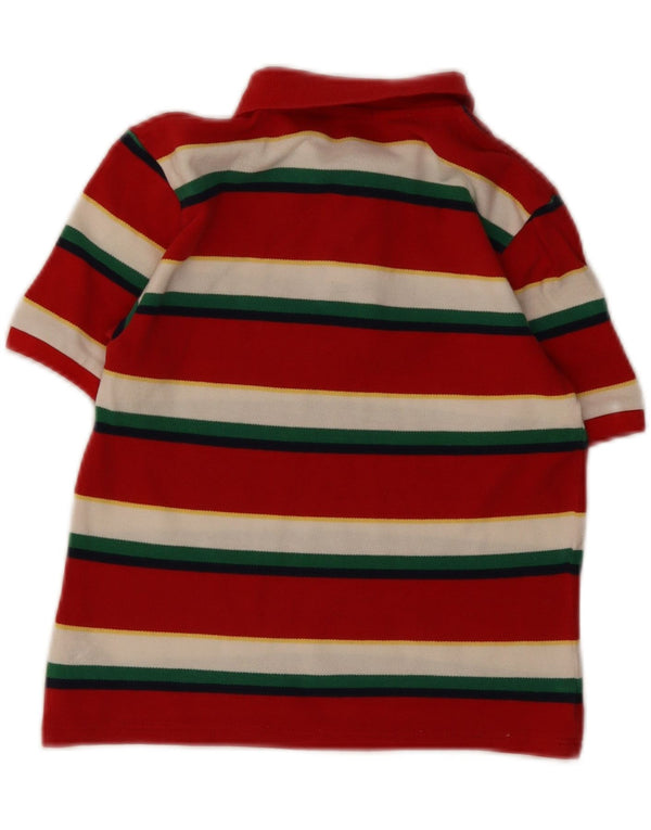 Polo Ralph Lauren Camisa Niño 6-7 Años Rojo Rayas Algodón