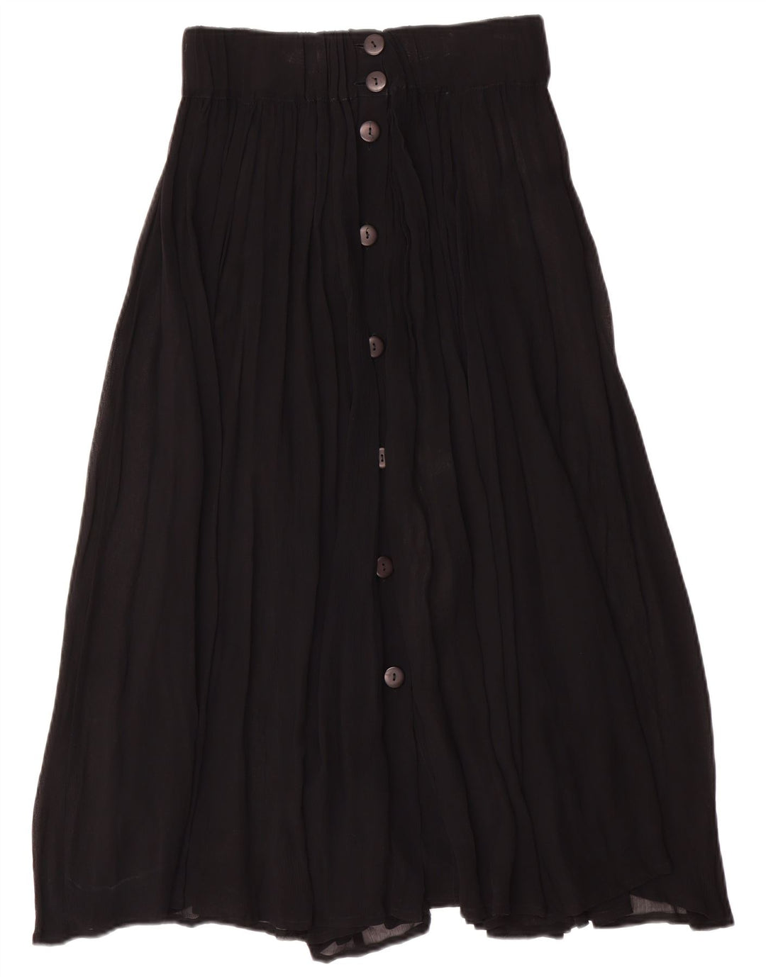 KAFKA Womens Pleated Skirt Large W30  Black