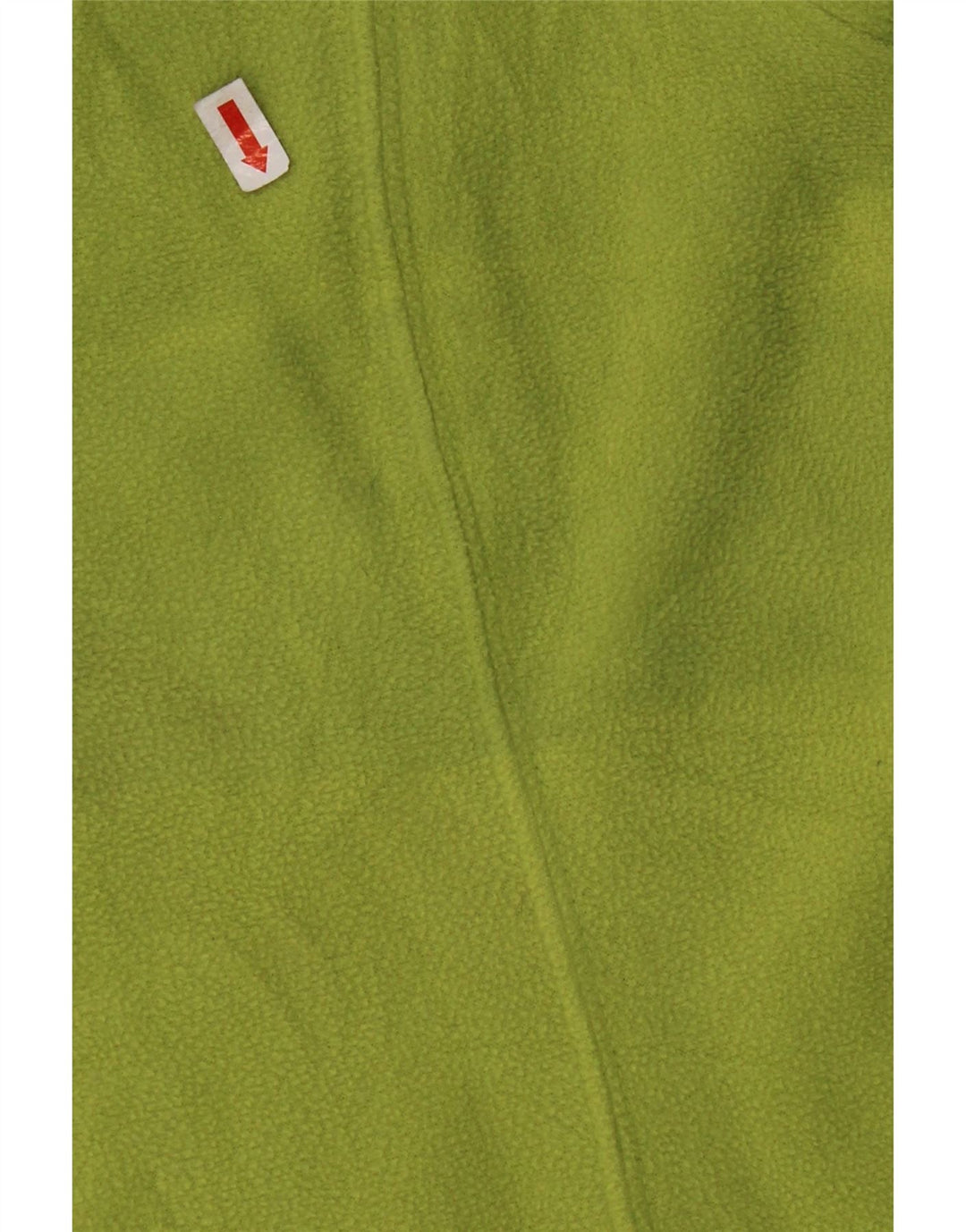 EDDIE BAUER Jersey polar con cuello y cremallera para mujer UK 20 2XL Poliéster verde