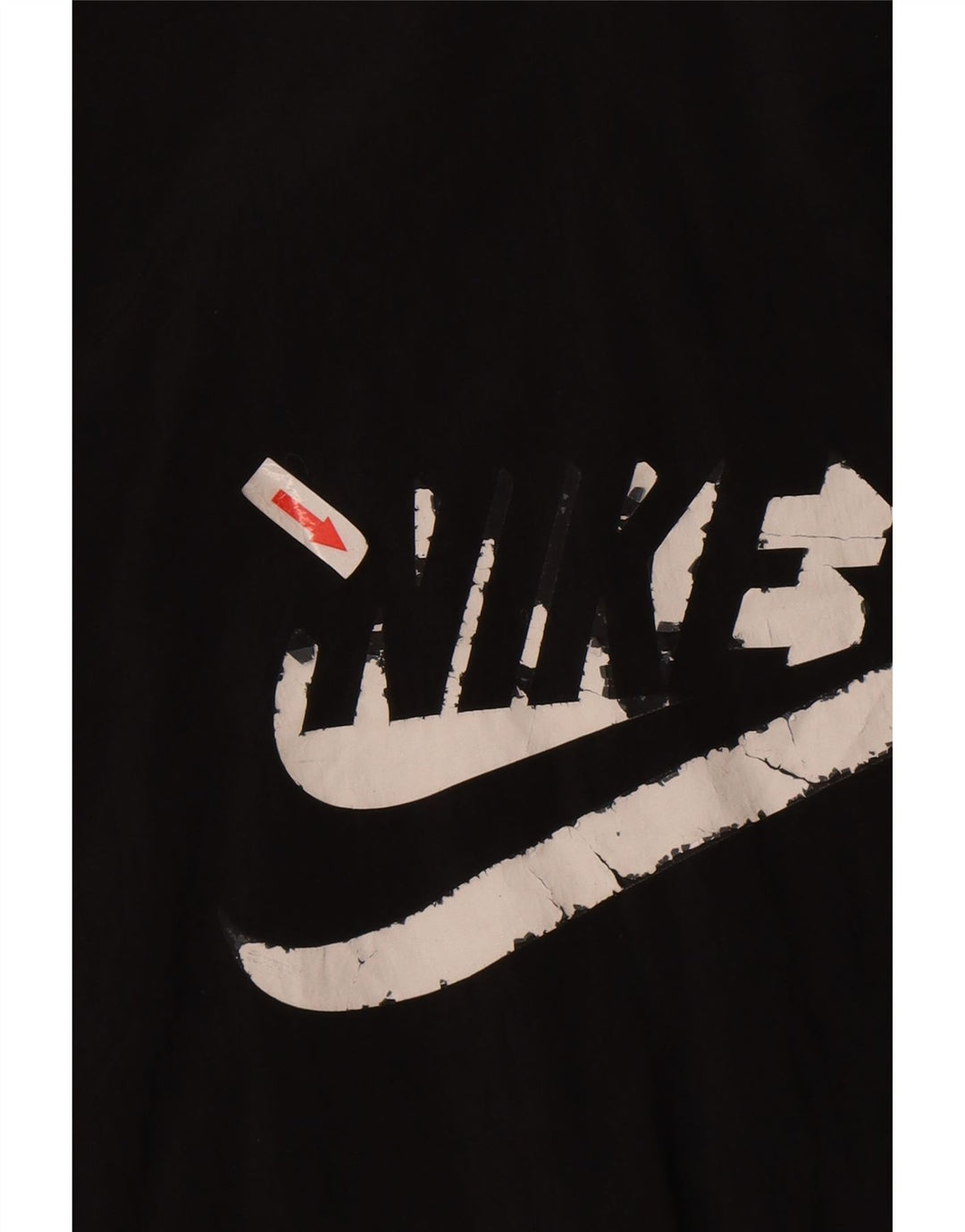 Nike - Chaqueta de chándal para niños, diseño gráfico, 13-14 años, XL, nailon negro