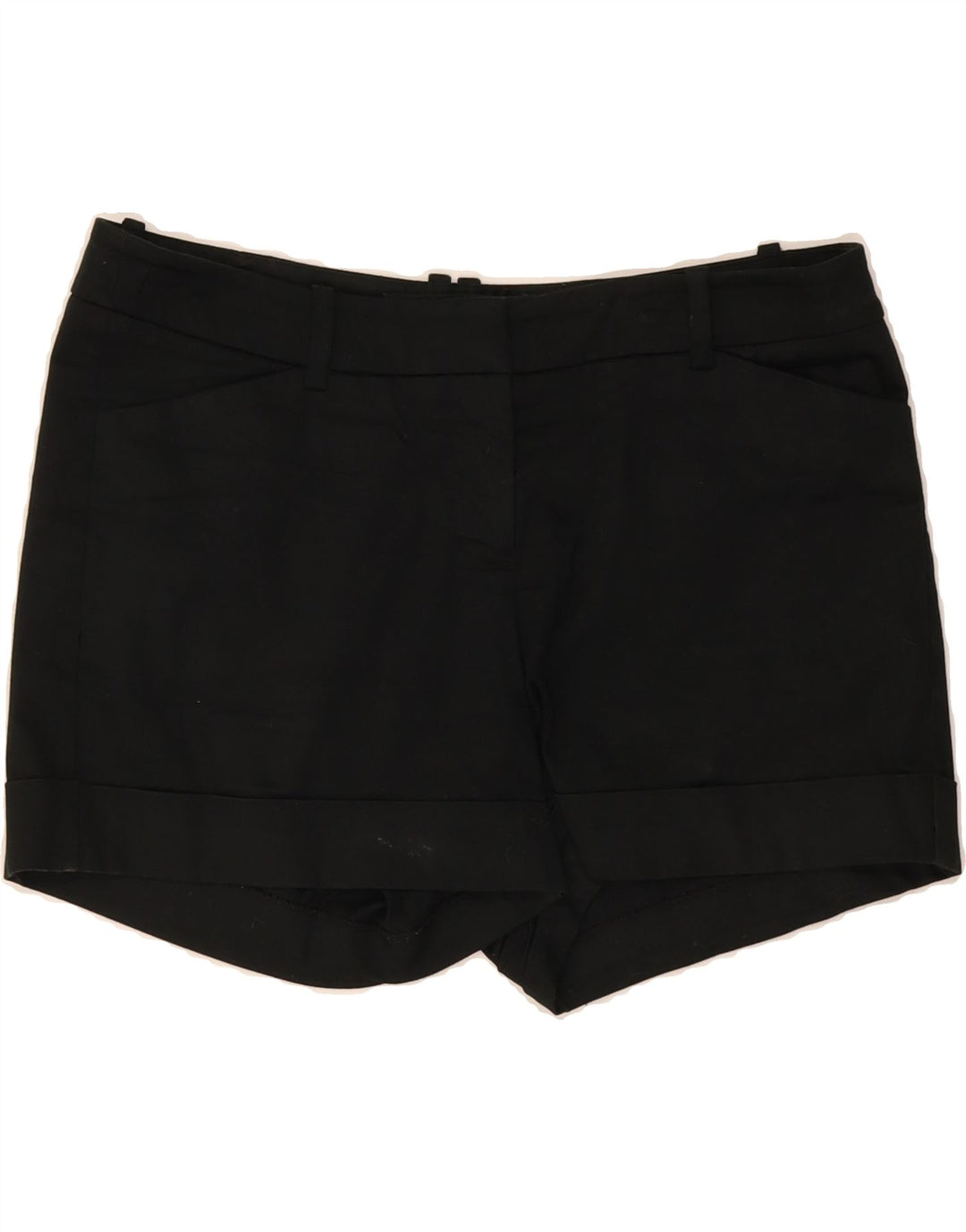 MOSSIMO Womens Casual Shorts US 10 Large W34  Black Cotton Vintage Mossimo and Second-Hand Mossimo from Messina Hembry 