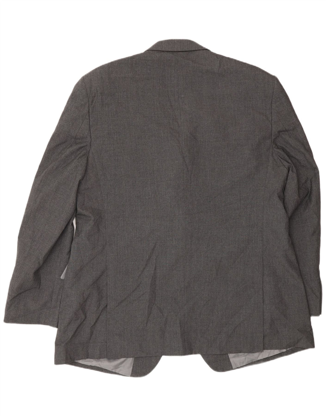 Marks & Spencer Chaqueta tipo blazer con 2 botones para hombre UK 48 2XL Poliéster gris