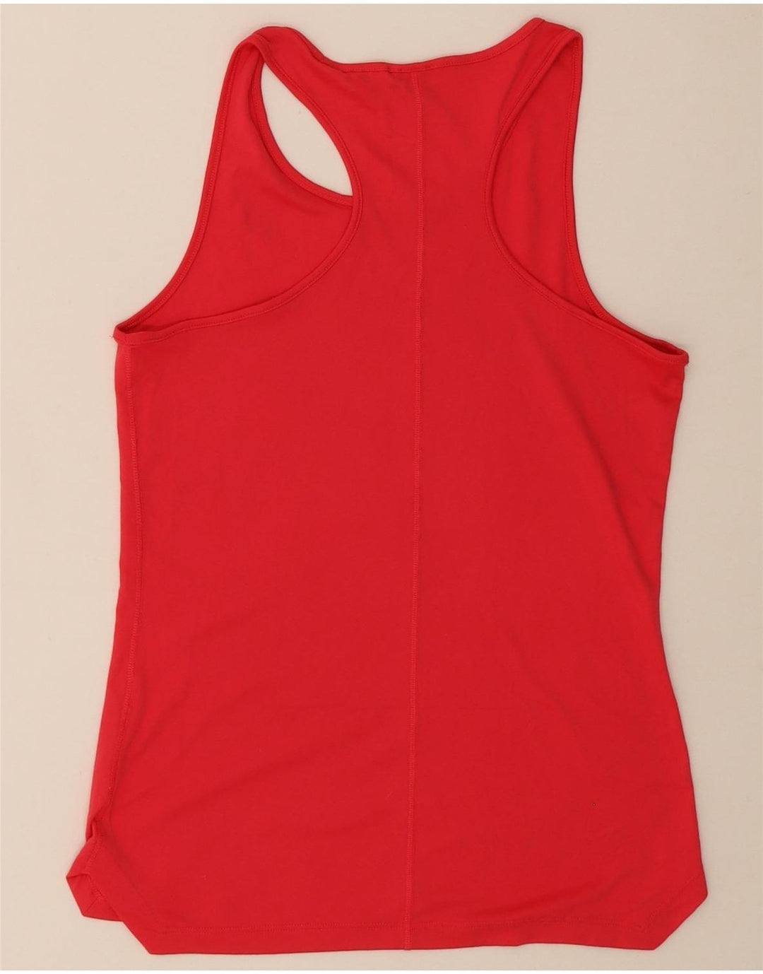 ASICS Womens Vest Top UK 10 Small Red Vintage Asics and Second-Hand Asics from Messina Hembry 