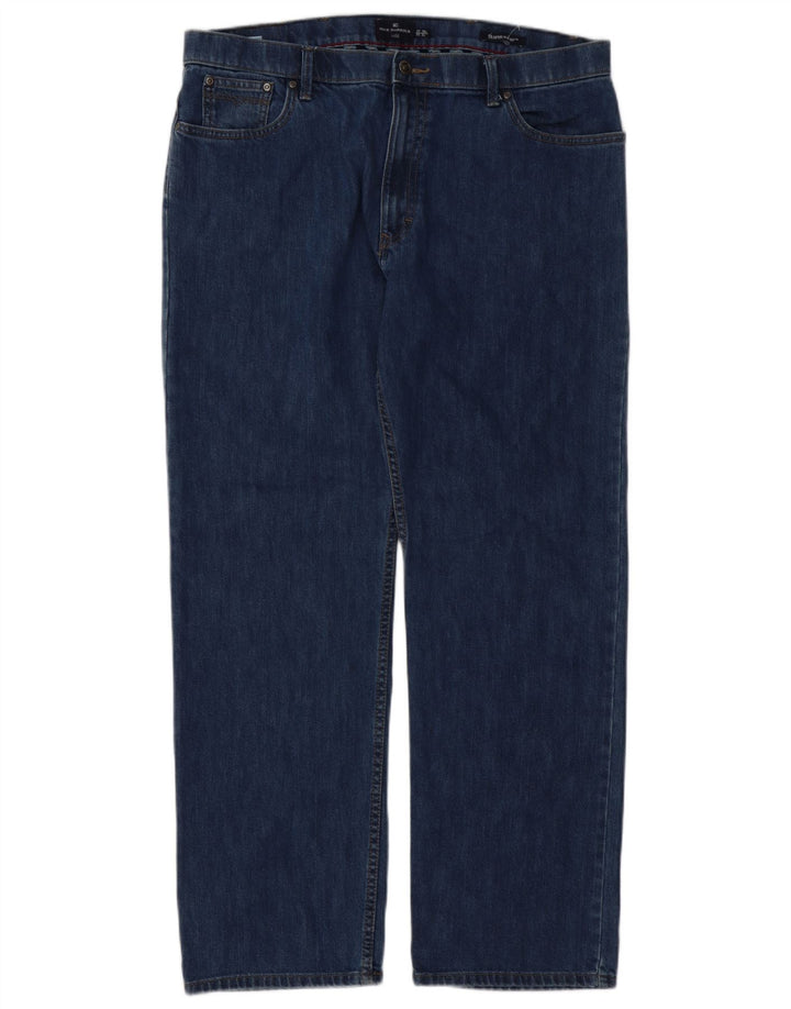 Marks & Spencer Vaqueros rectos azules Harbor para hombre W38 L31 Algodón azul