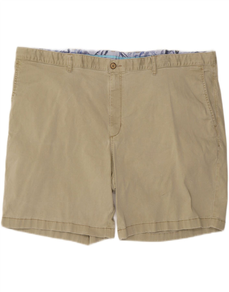 TOMMY BAHAMA Mens Chino Shorts W50 4XL Beige Cotton Vintage Tommy Bahama and Second-Hand Tommy Bahama from Messina Hembry 