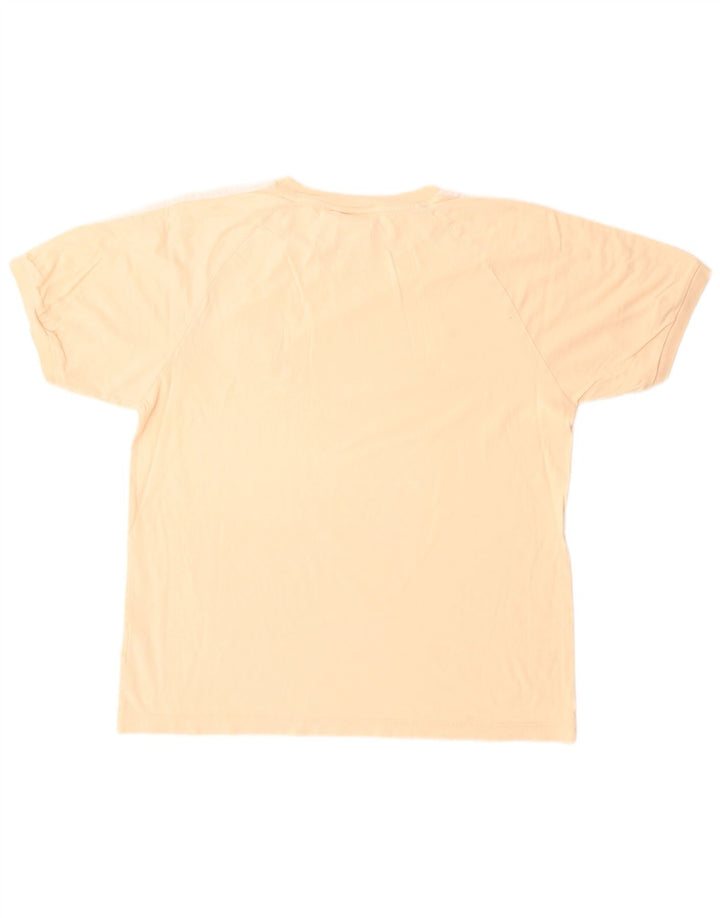 Adidas - Camiseta para hombre, talla grande, color beige