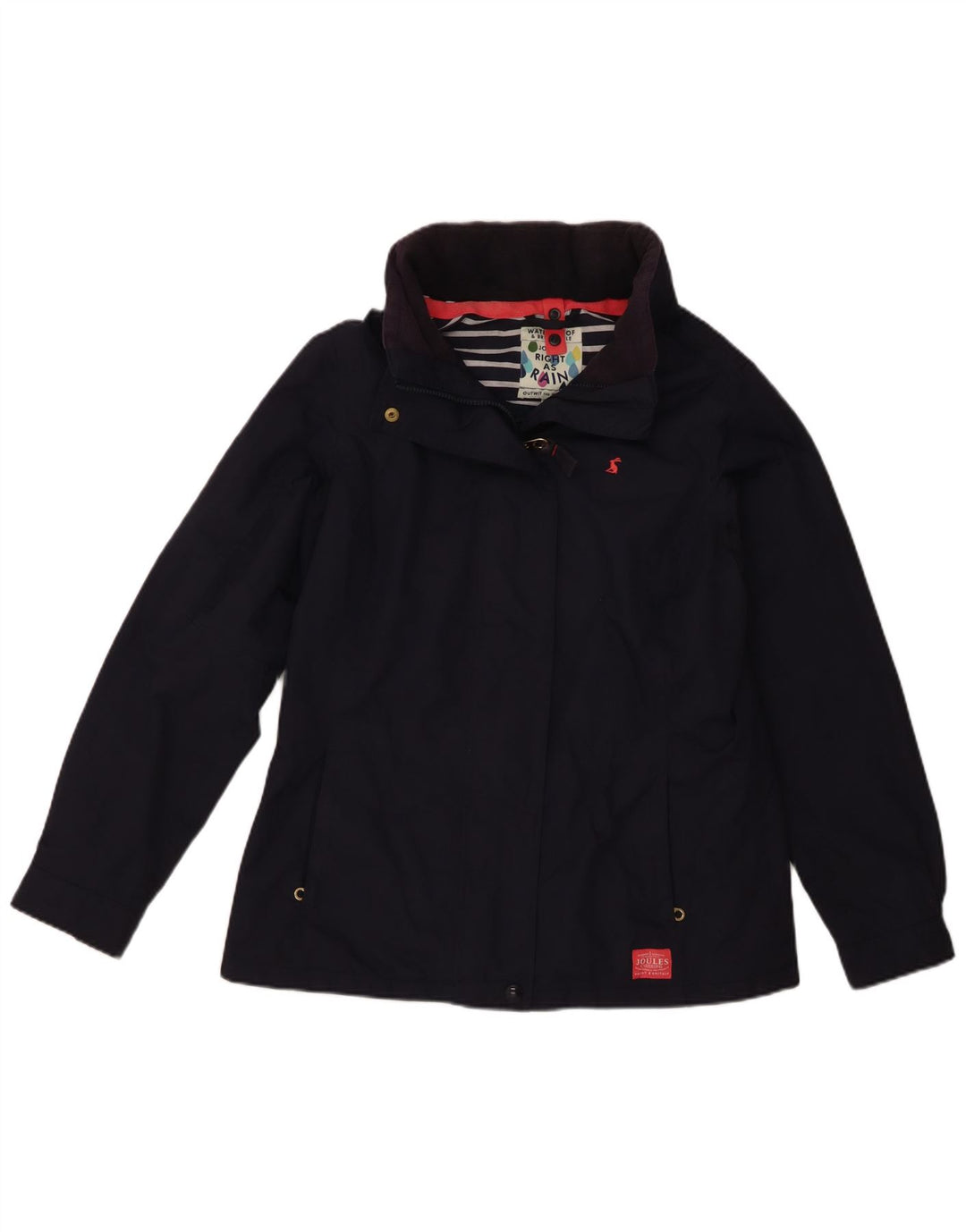 Chaqueta impermeable para mujer Joules UK 40 Mediana Azul marino Poliamida