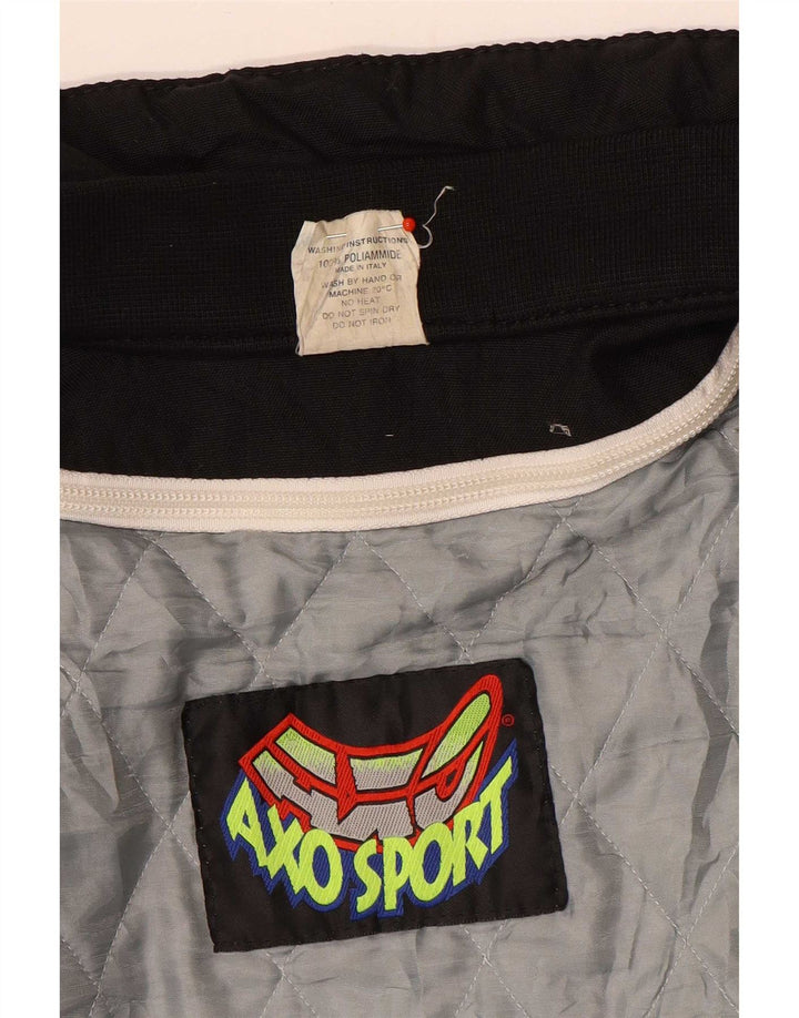 AXO Chaqueta gráfica para hombre UK 42 XL Poliamida negra