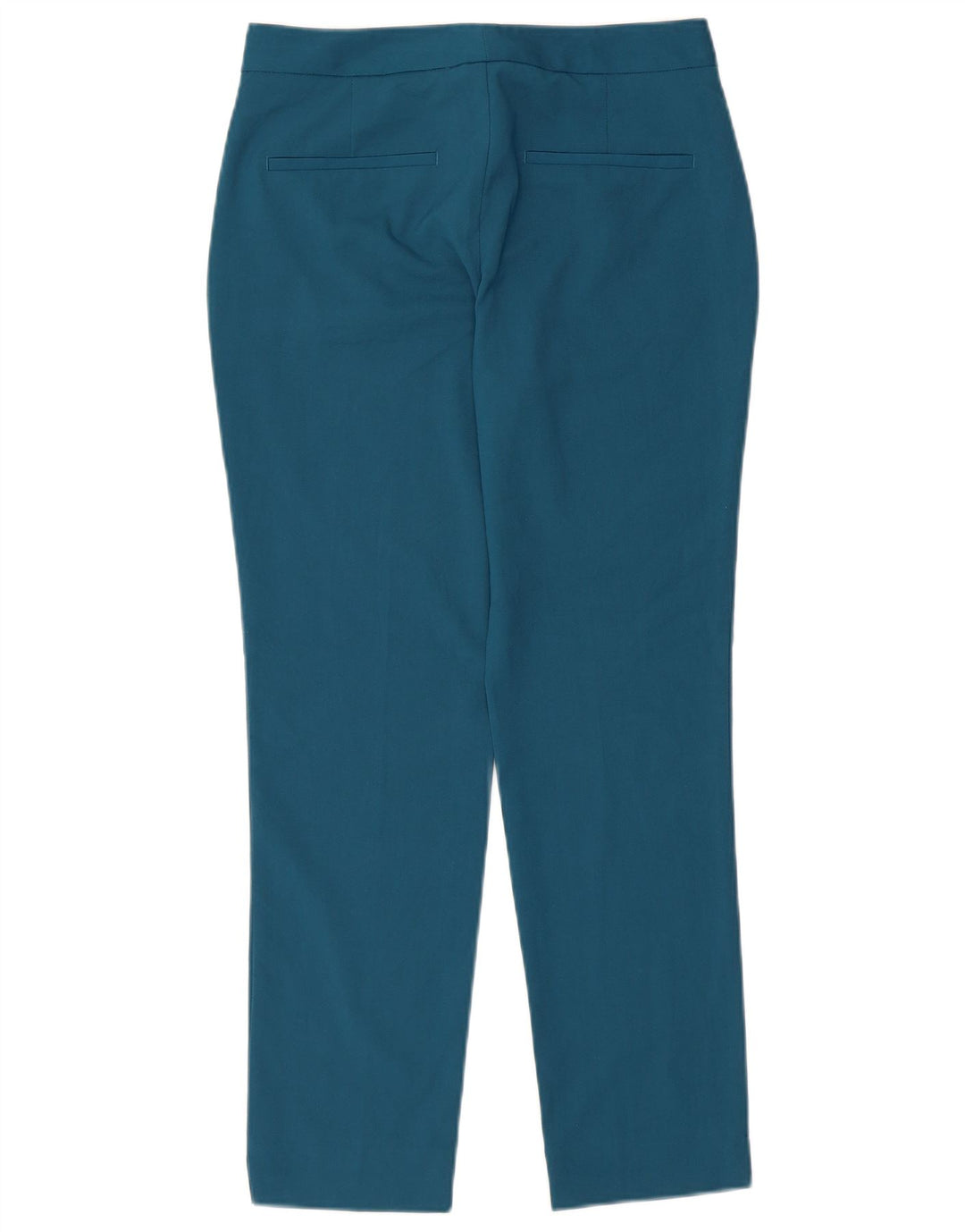 ZARA Mujer Pantalón Chino Slim EU 34 2XS W24 L26 Poliéster Azul