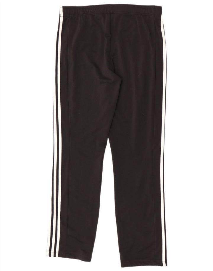 Adidas Pantalones de chándal para mujer UK 8/10 Small Negro Poliéster