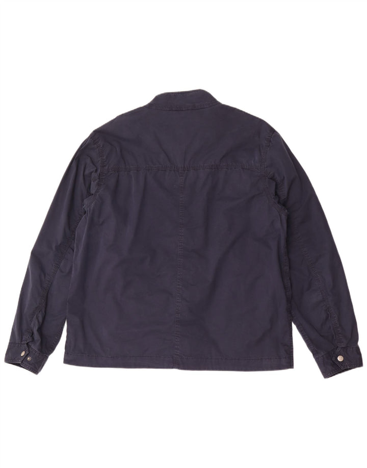 Superdry Chaqueta Bomber para Hombre UK 42 XL Algodón Azul Marino