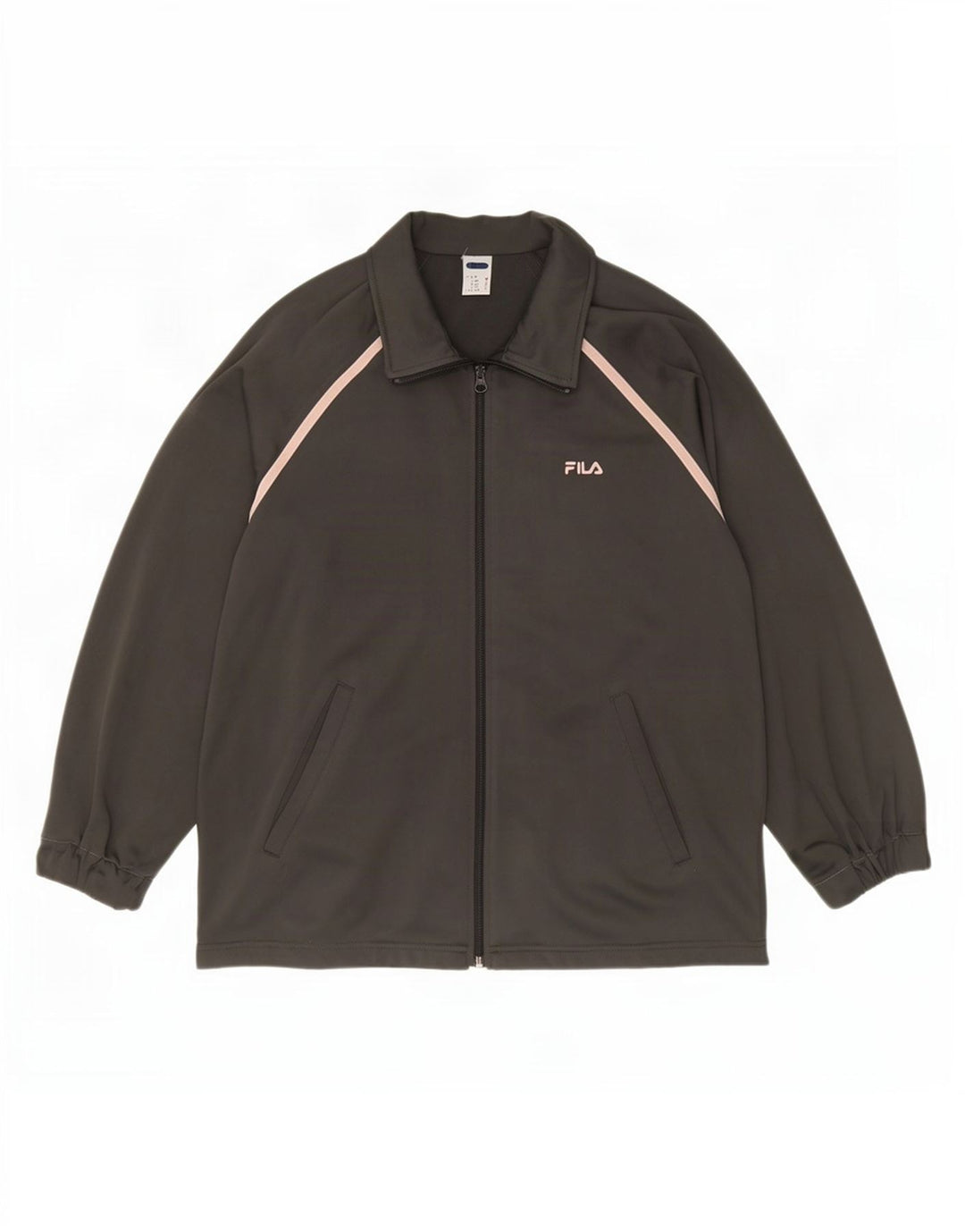 Fila Hombre Chándal Top Chaqueta Poliéster Gris Medio