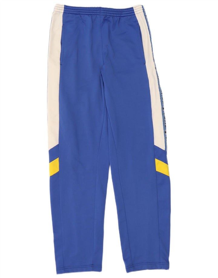 Errea Hombre Pantalones De Chándal Gráfico Poliéster Color Block Azul Medio