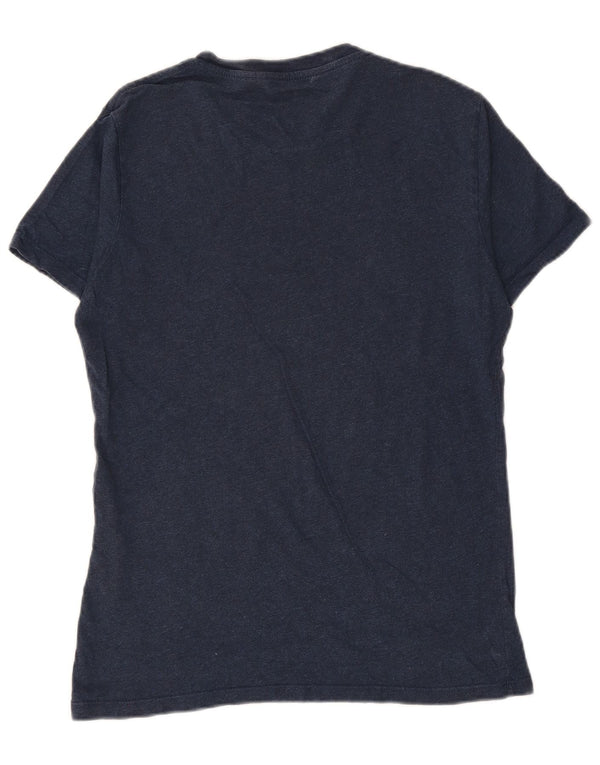 LEVI'S Camiseta gráfica para hombre Top Small Azul marino Algodón