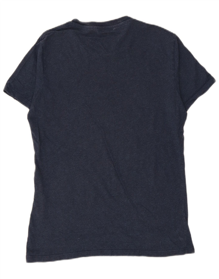 LEVI'S Camiseta gráfica para hombre Top Small Azul marino Algodón