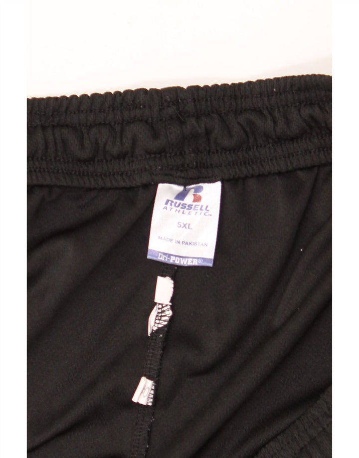 RUSSELL ATHLETIC Pantalones de chándal Dri-Power para hombre 5XL Negro