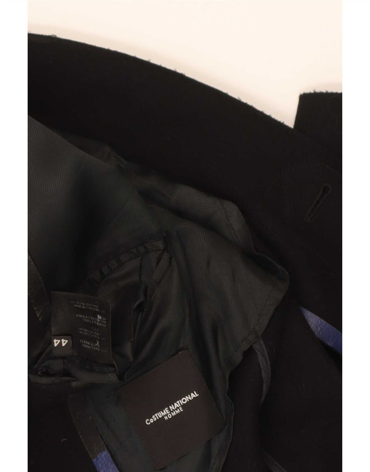 Costume National Chaqueta tipo blazer para hombre IT 44 XS Lana negra