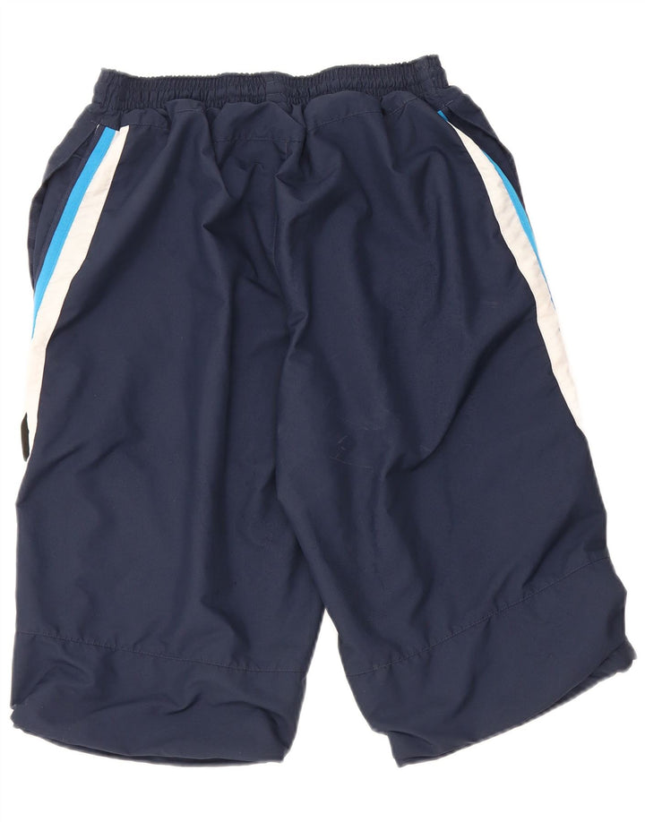 NIKE Shorts deportivos para hombre Poliéster color block azul marino mediano