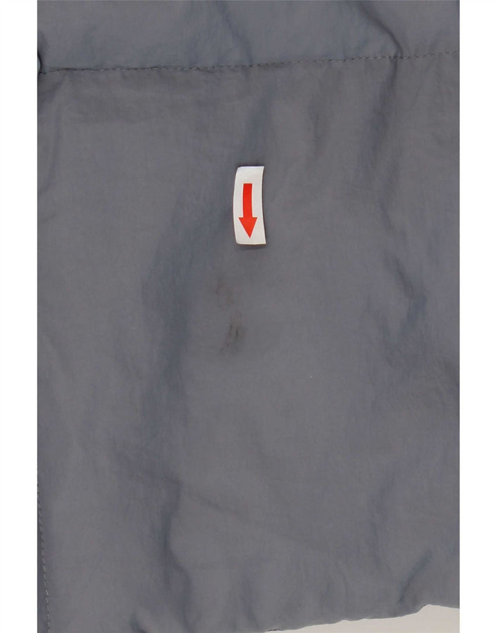 Zara Anorak Niña Con Capucha 11-12 Años Poliamida Azul