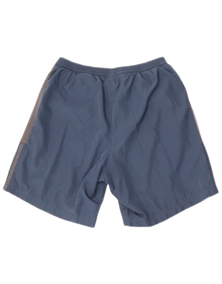 Pantalón Corto Deportivo Adidas Hombre Azul Medio Colorblock Poliéster