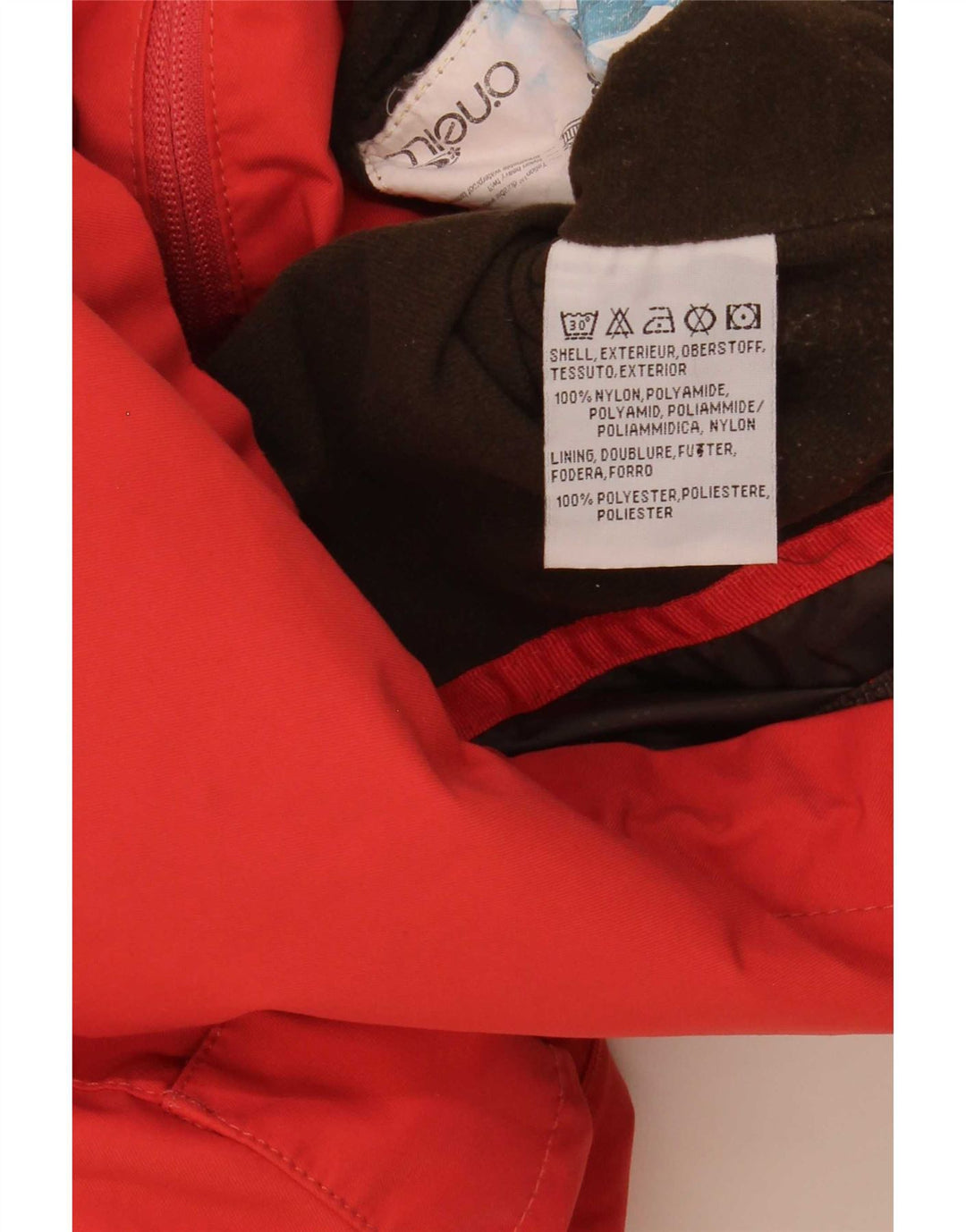 O'Neill Chaqueta cortavientos para mujer UK 10 Small Red Nylon