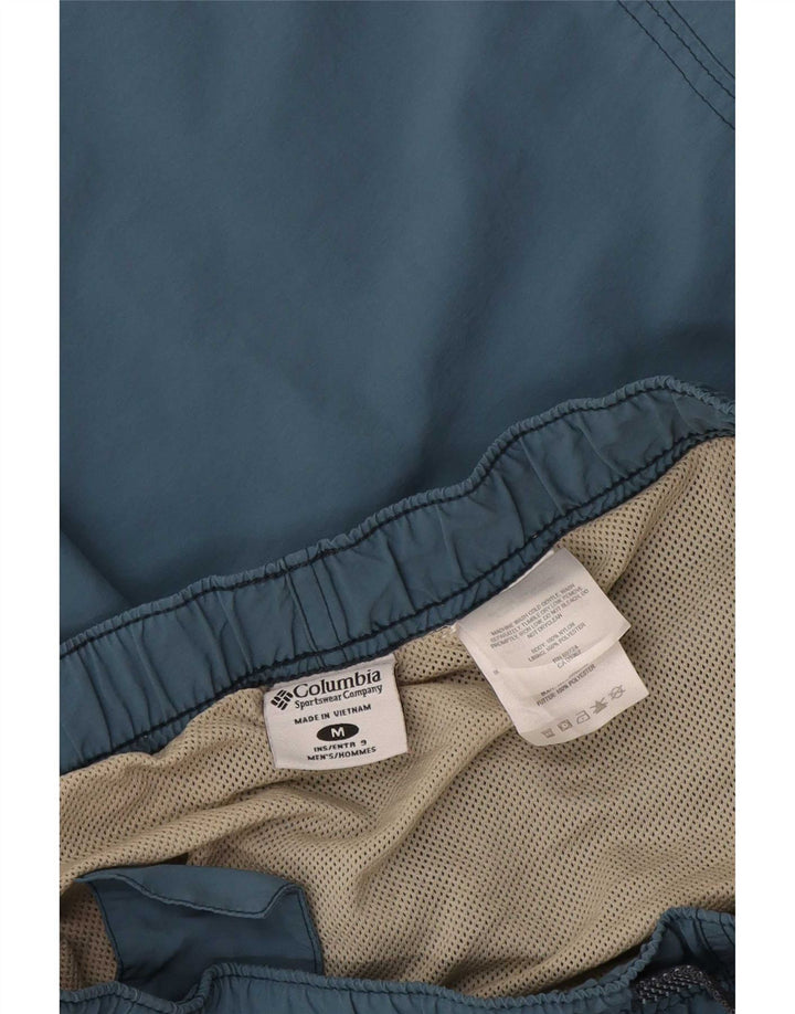 Pantalones cortos cargo Columbia para hombre medianos W36 nailon azul
