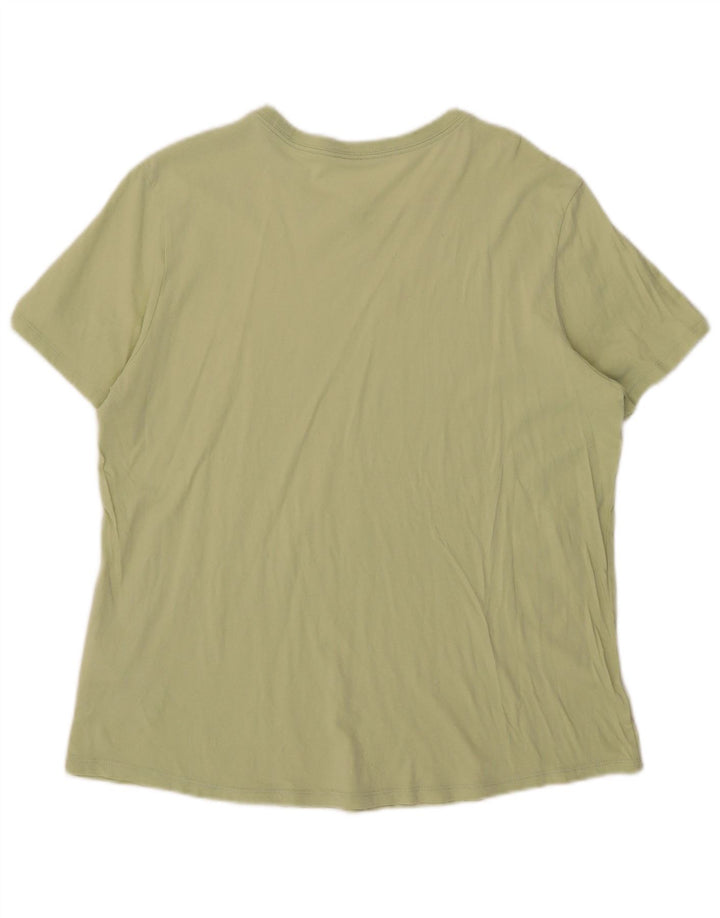 Nike Camiseta gráfica para hombre Top grande de algodón verde