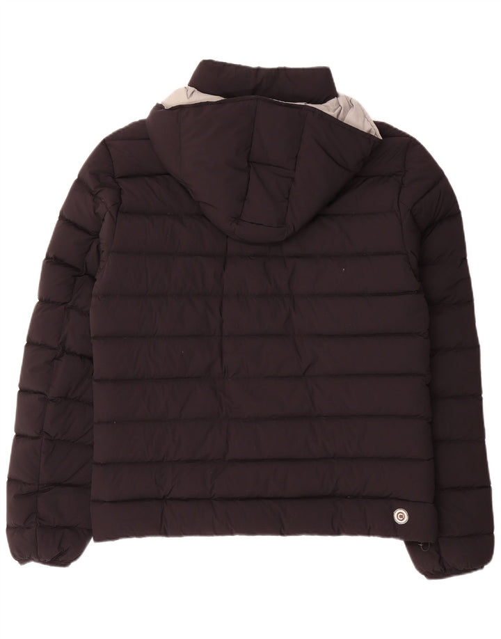 Colmar Hombre Chaqueta Acolchada Con Capucha IT 48 Medium Nylon Negro