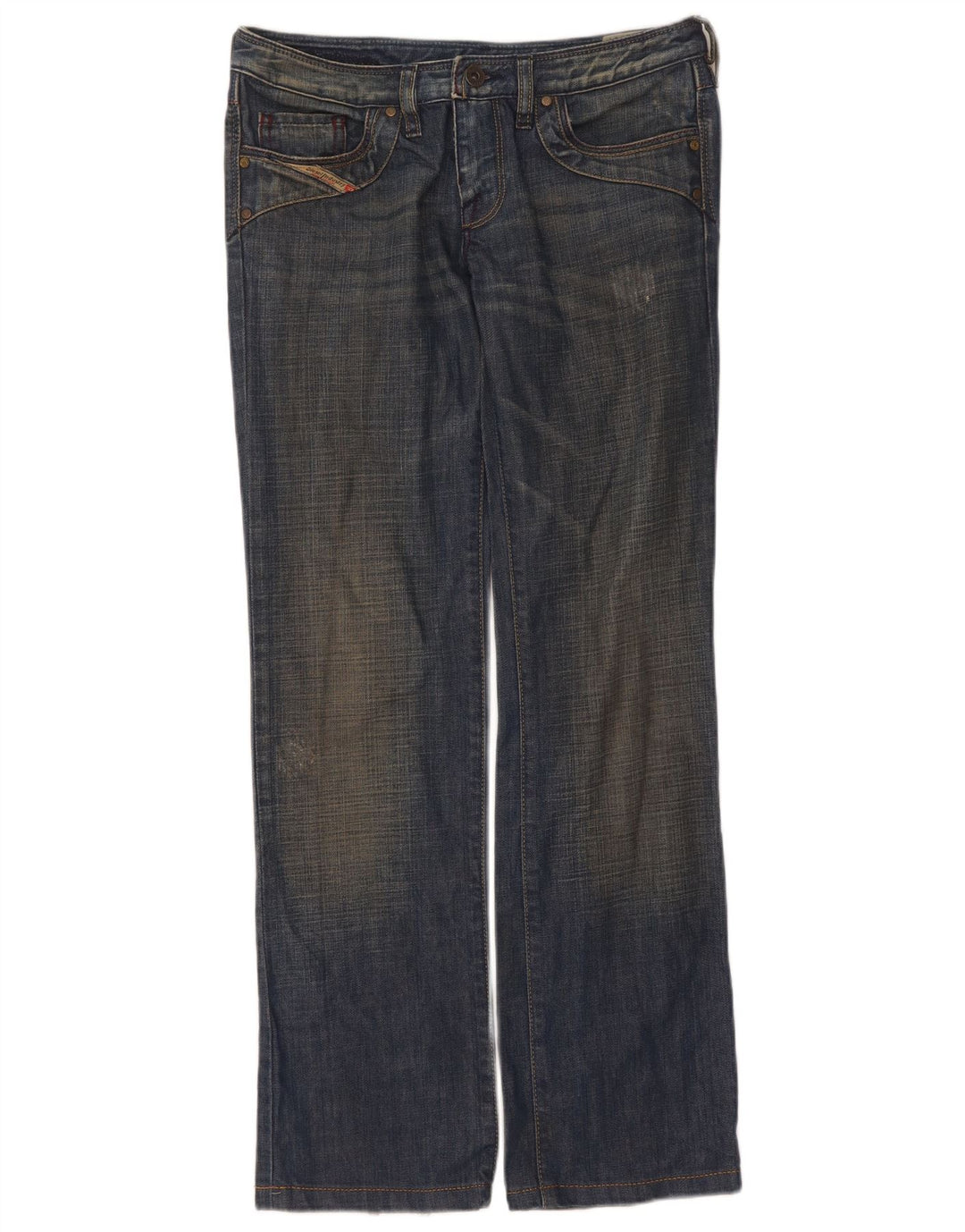 Diesel Mujer Kycut Vaqueros Rectos W27 L30 Azul