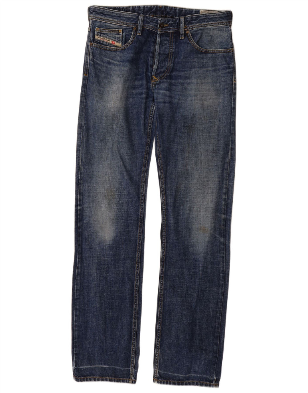 DIESEL Vaqueros Rectos Larkee para Hombre W31 L34 Algodón Azul