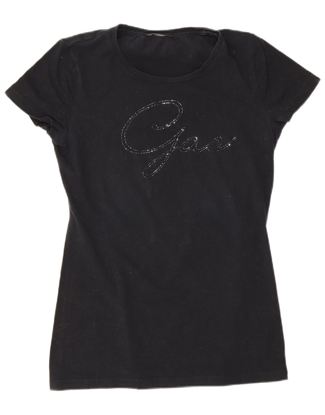 Gas - Camiseta gráfica para mujer, talla 8, color negro