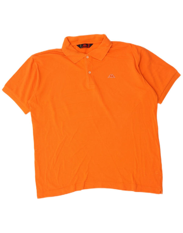 Kappa Polo Hombre XL Naranja Algodón