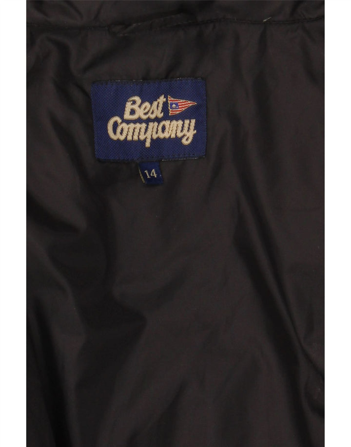 BEST COMPANY Chaleco acolchado extragrande para mujer Reino Unido 44 Grande Negro