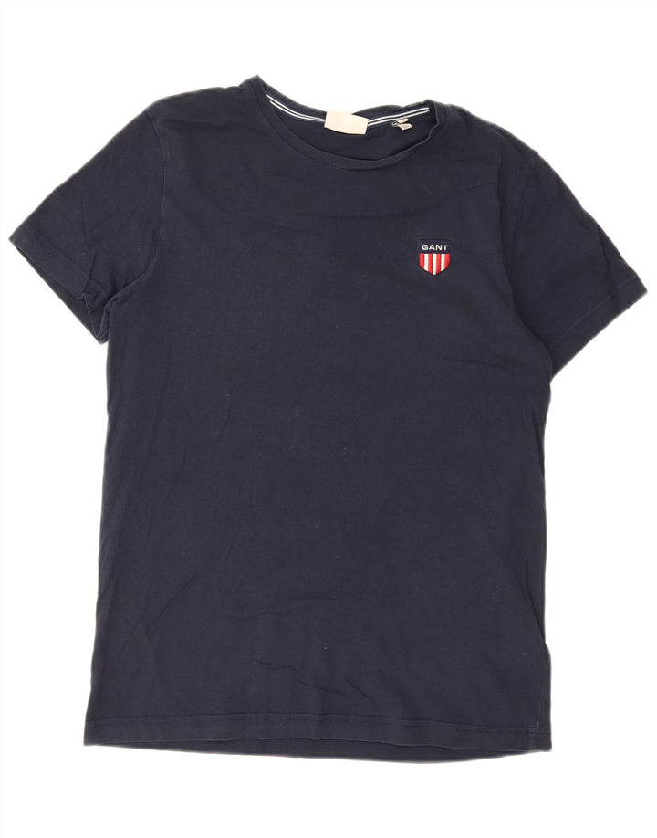 GANT Camiseta para Hombre Top Medium Azul Marino Algodón