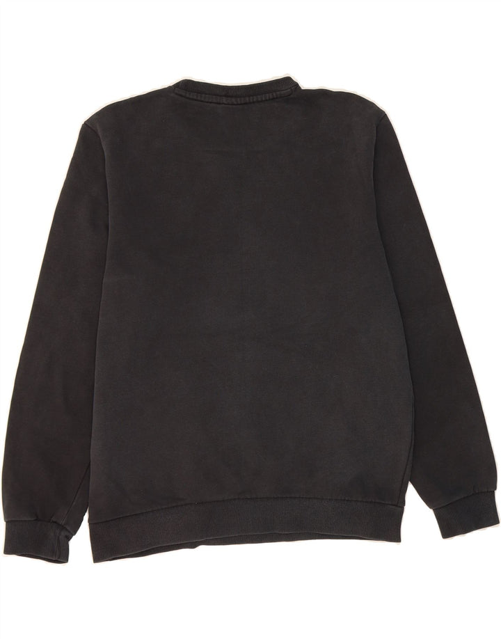 PUMA Mens Sweatshirt Jumper Medium Black Cotton Vintage Puma and Second-Hand Puma from Messina Hembry 