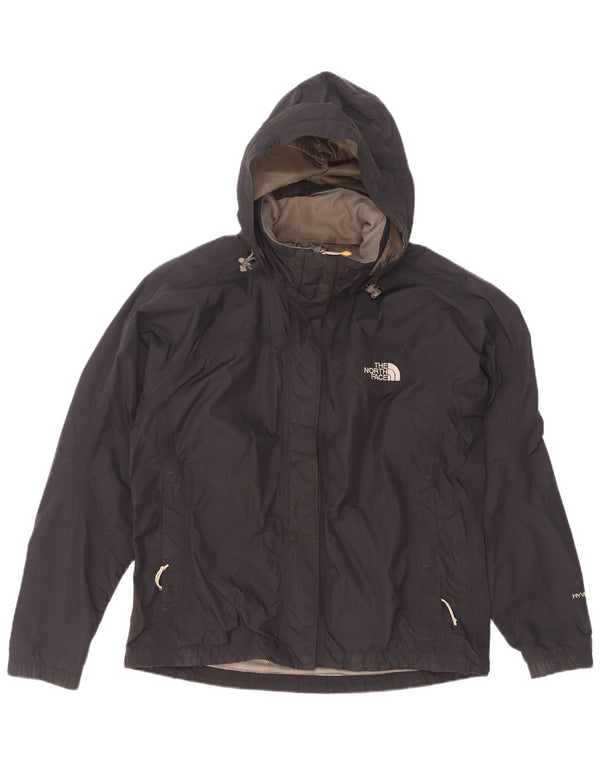 The North Face Chaqueta impermeable extragrande con capucha Hyvent para mujer UK 10 Small Black