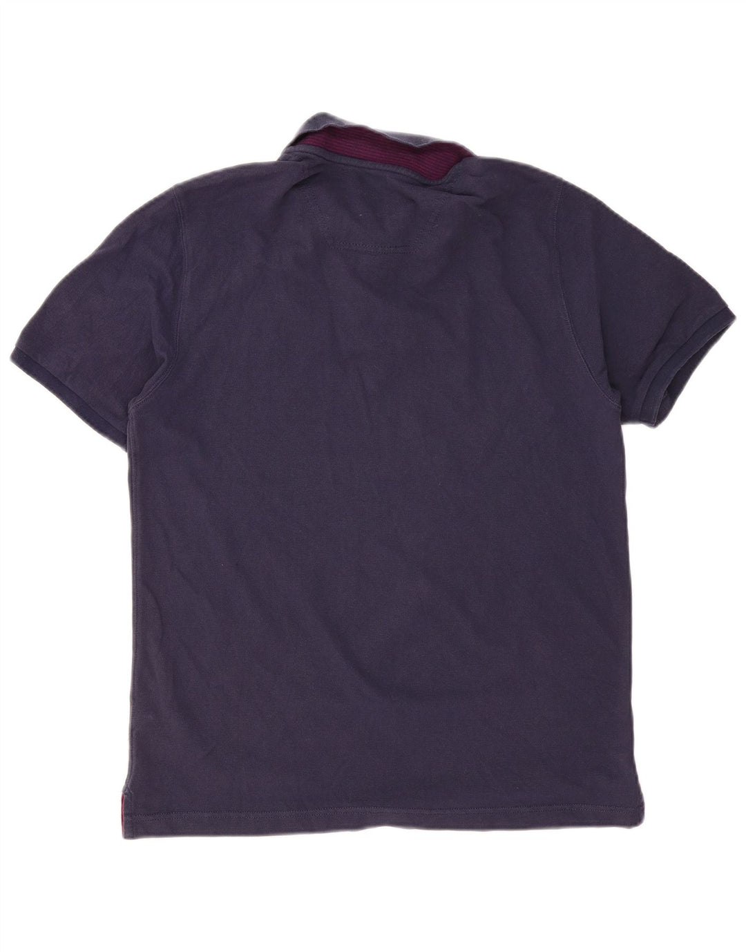 JOULES Polo de corte clásico para hombre de algodón azul marino medio