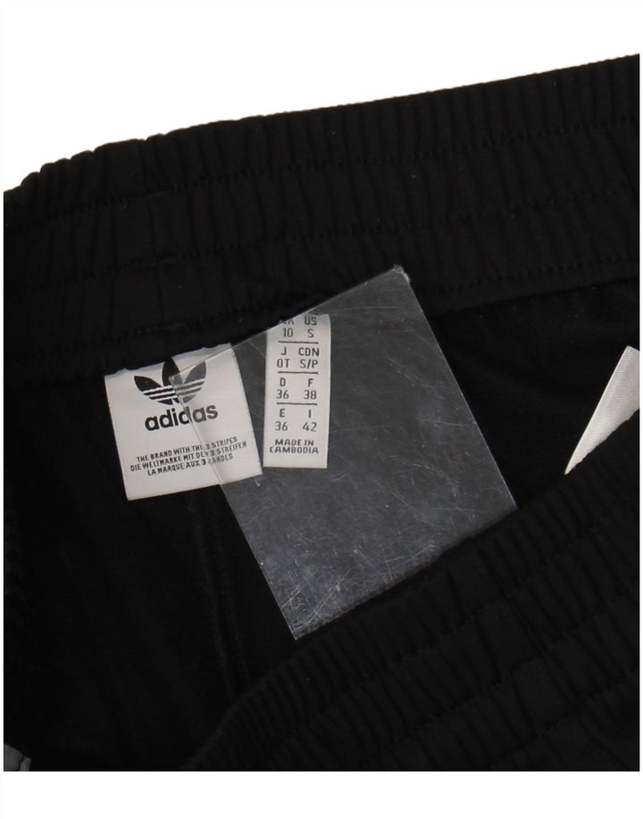 Adidas Pantalones cortos deportivos para mujer UK 10 Small Black Poliéster
