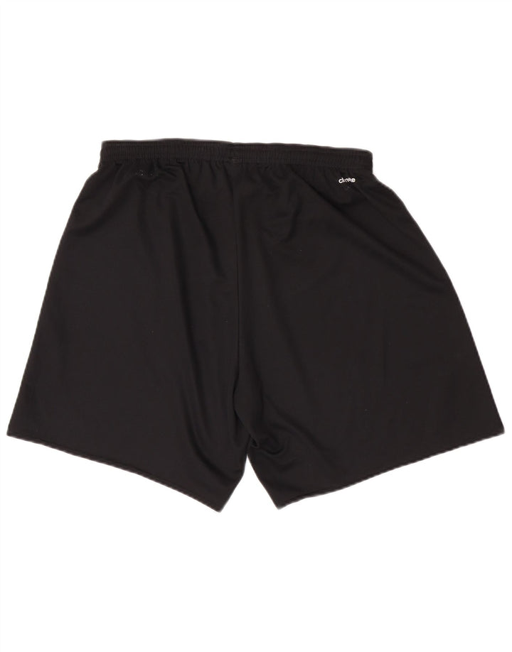 Adidas Mens Climalite Sport Shorts Grande Negro Poliéster