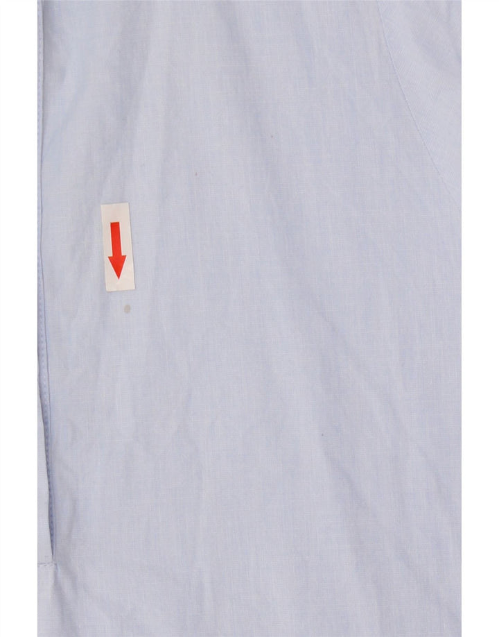 Zara Mujer Blusa Manga 3/4 Top UK 44 Azul Medio