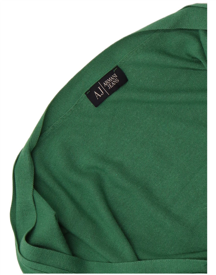 Armani Jeans - Cárdigan para mujer, talla 40, color verde medio