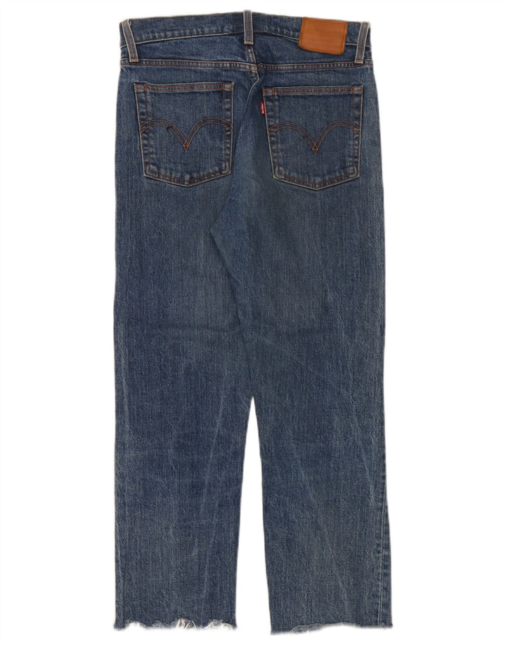 Vaqueros Levi's Mujer Rectos W27 L28 Algodón Azul