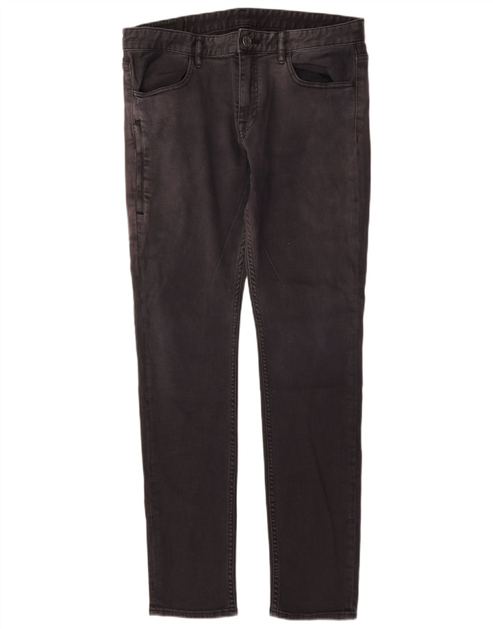 Armani Exchange Vaqueros ajustados para hombre W34 L33 Algodón negro