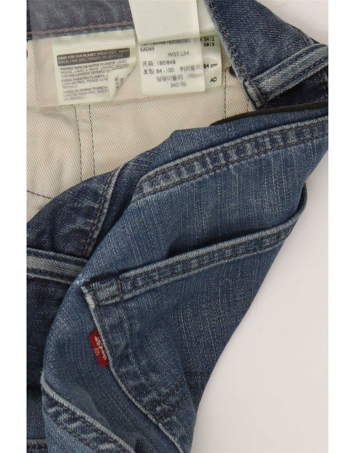 Levi's Vaqueros ajustados para hombre W33 L34 Algodón azul