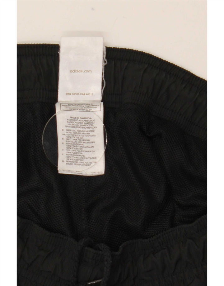 Adidas Hombre Pantalones De Chándal Joggers Medium Negro Poliéster