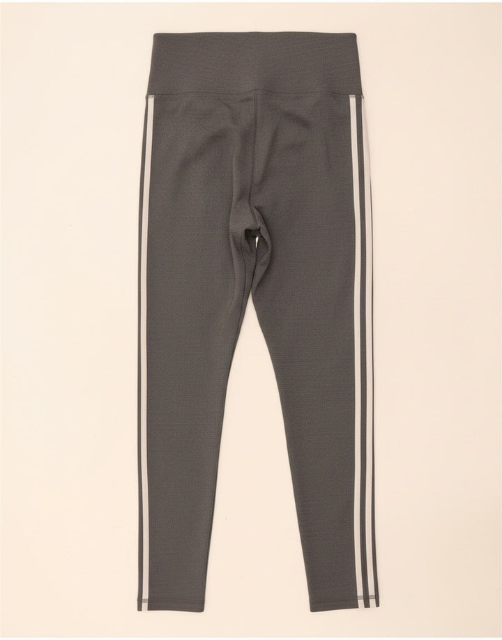 Adidas Leggings Climalite para mujer Reino Unido 12/14 Poliéster gris medio
