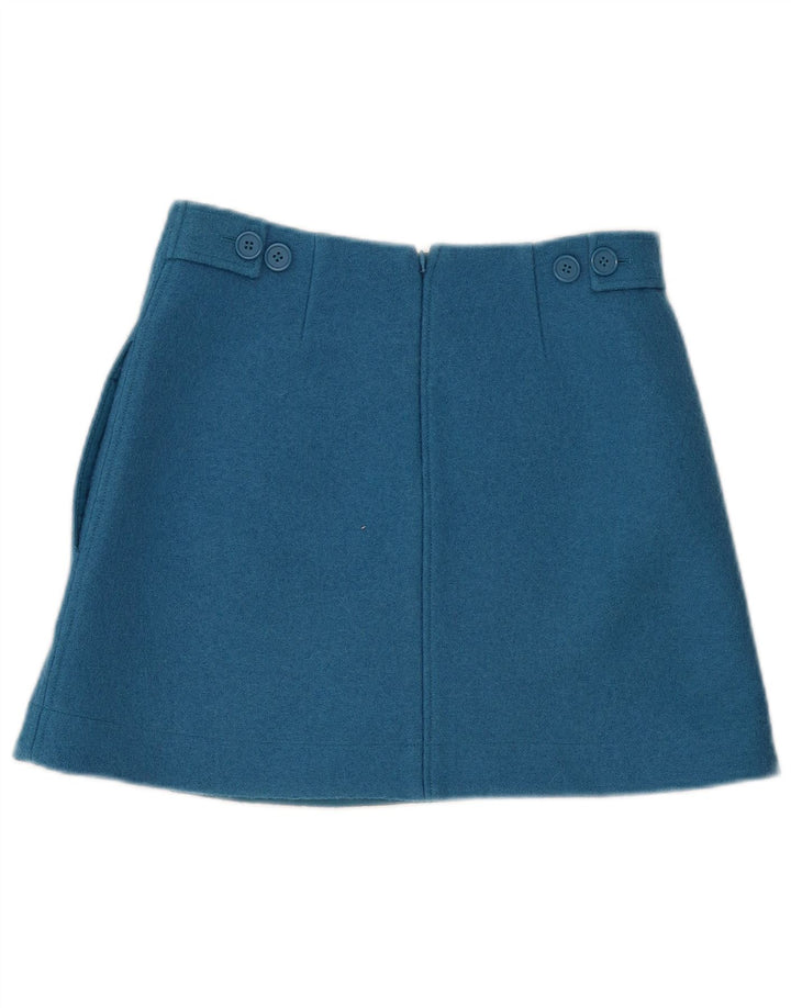 Cos Minifalda para mujer EU 34 XS W30 Lana azul